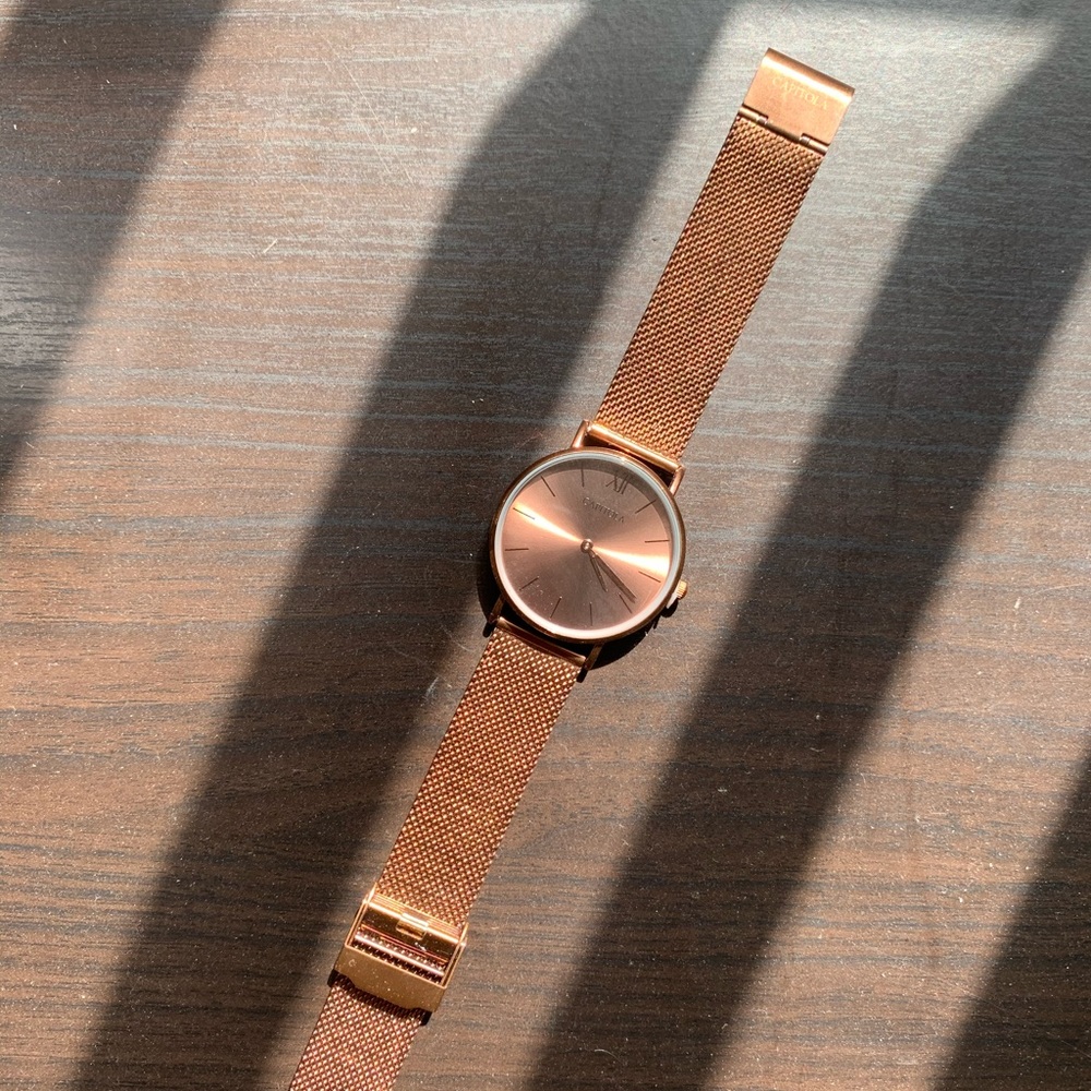 Rose gold Capitola watch